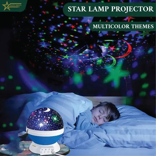 Star Master Rotating Night Light Projector