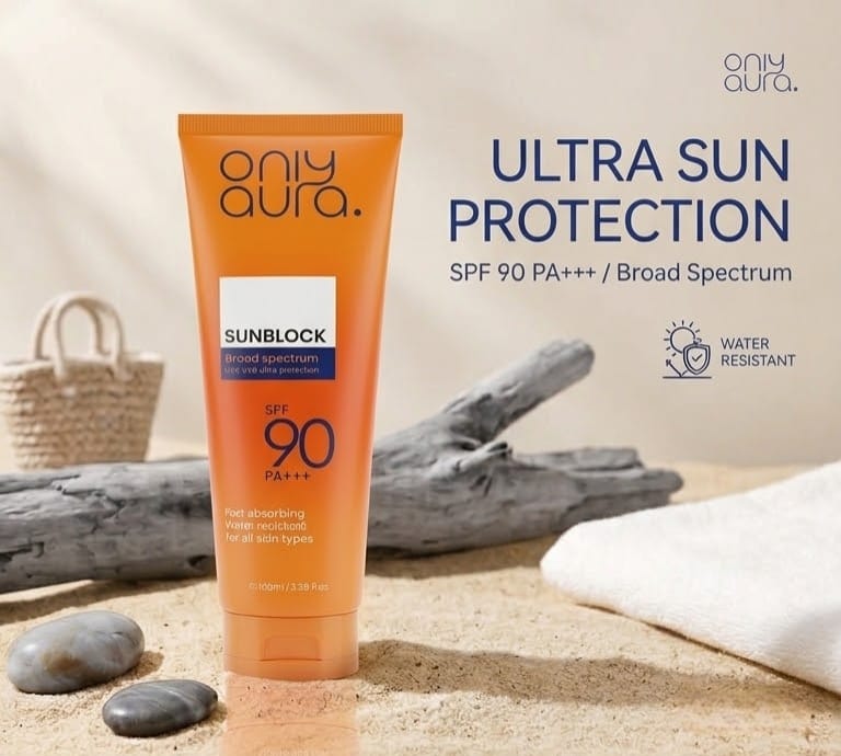 Only Aura Sunblock SPF90