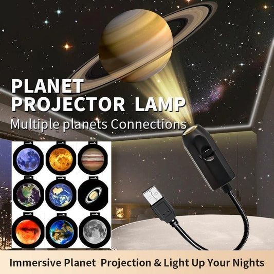 USB Ceiling Moon Earth Projection Atmosphere Light
