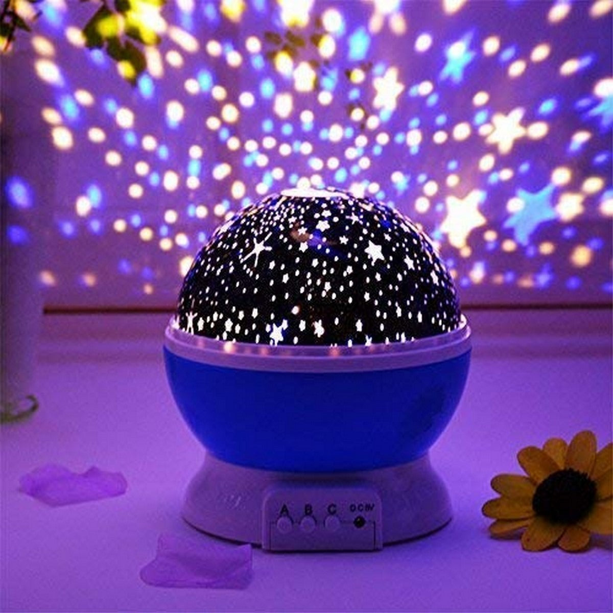 Star Master Rotating Night Light Projector