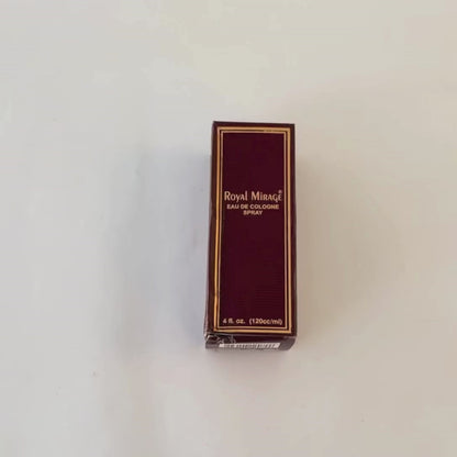 Royal Mirage Eau De Cologne Spray 120ml | Refreshing Long-Lasting Unisex Perfume